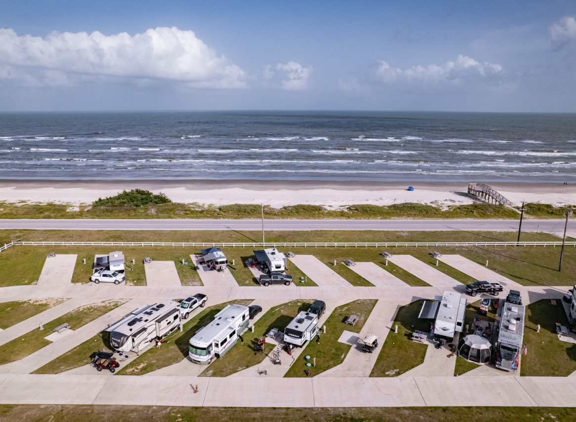 Blue Water RV Resort Beachfront RV Park Freeport Texas