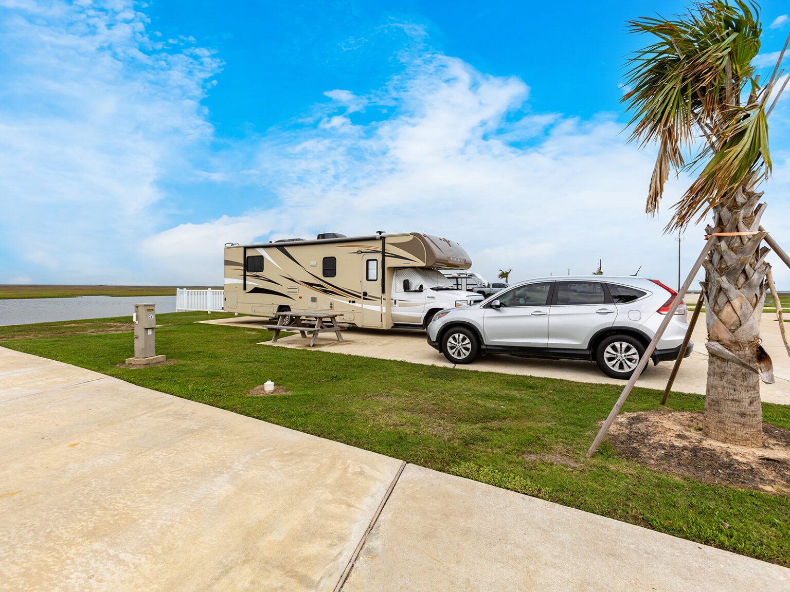 Blue Water RV Resort Beachfront RV Park Freeport Texas